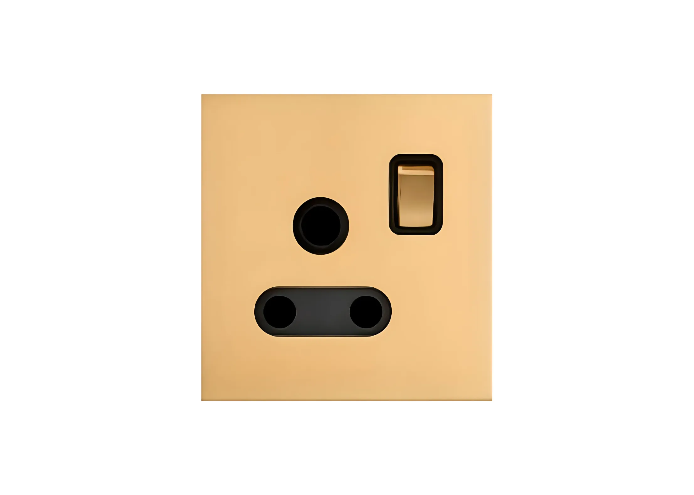 /Single 15A switched socket (86), 250V, High-end Metal panel