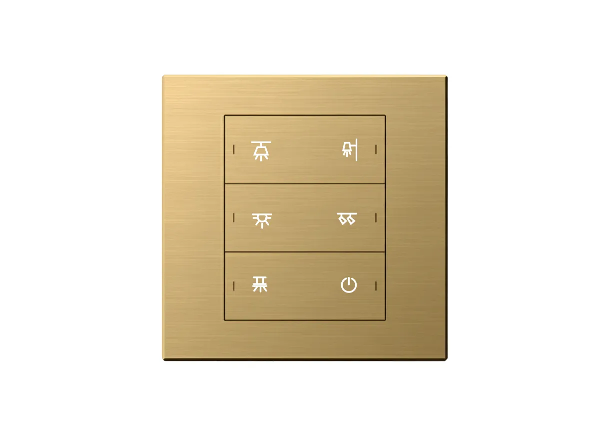 Titan - Six-button smart panel (KNX interface base)