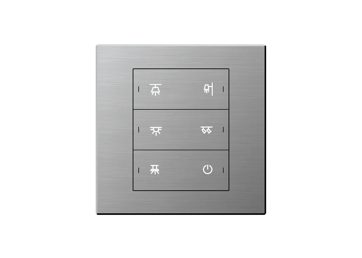 Titan - Six-button smart panel (KNX interface base)