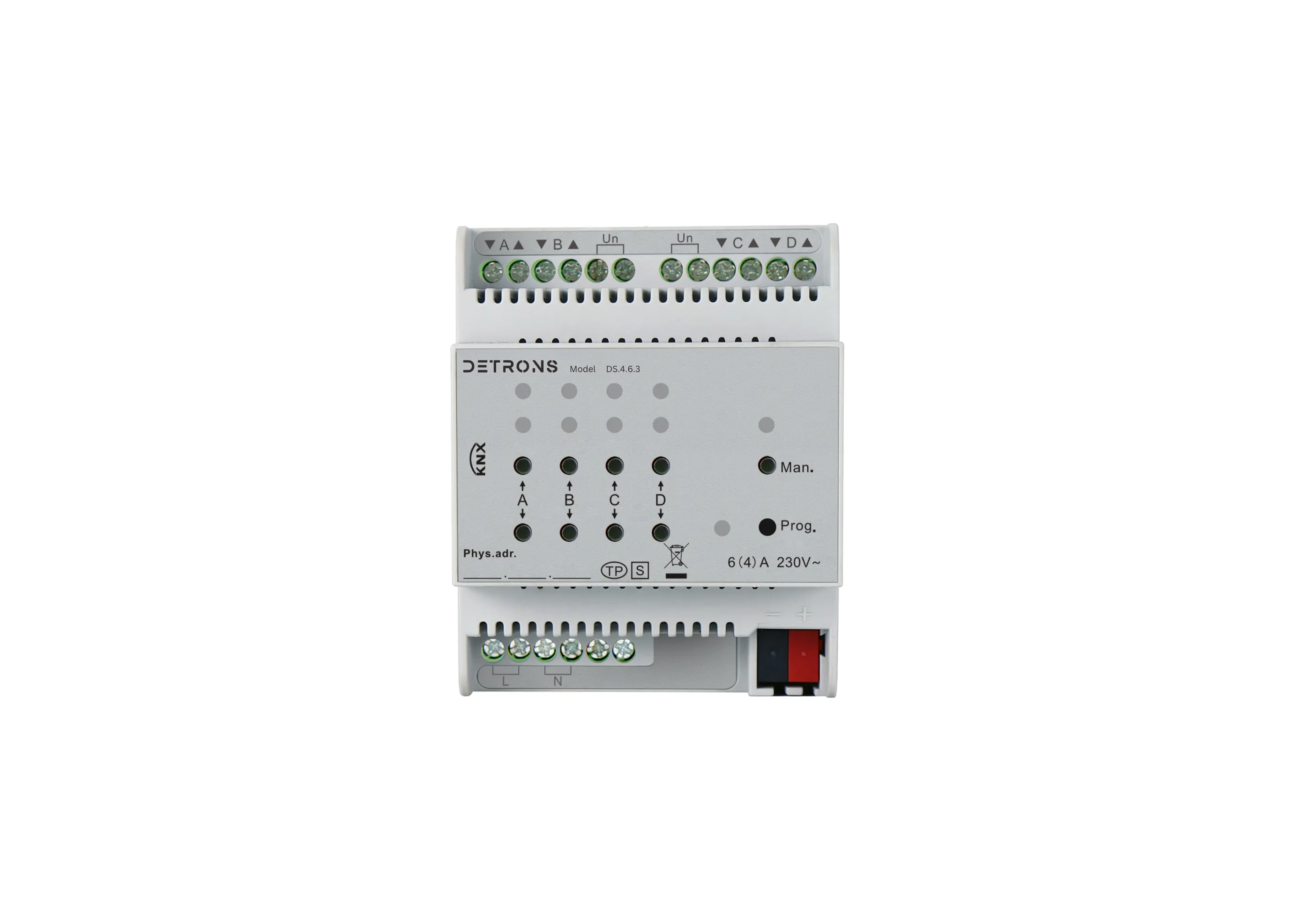 KNX Shutter Actuator 4-Fold