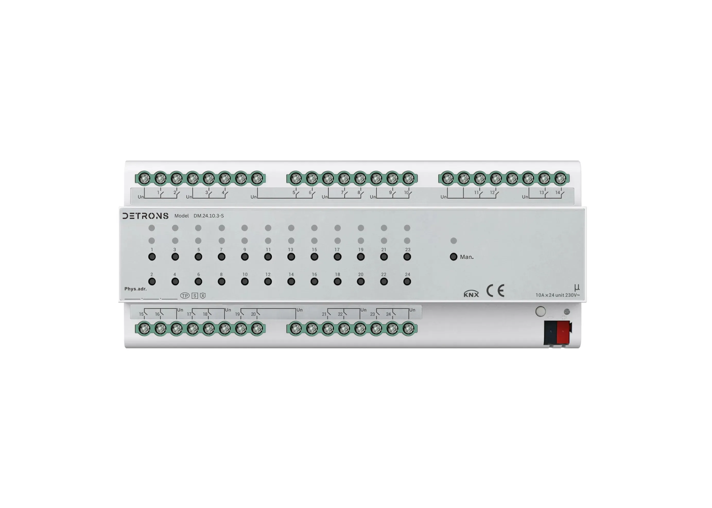 KNX 24-Fold Multi-function Actuator, 10A (Normal/Secure)