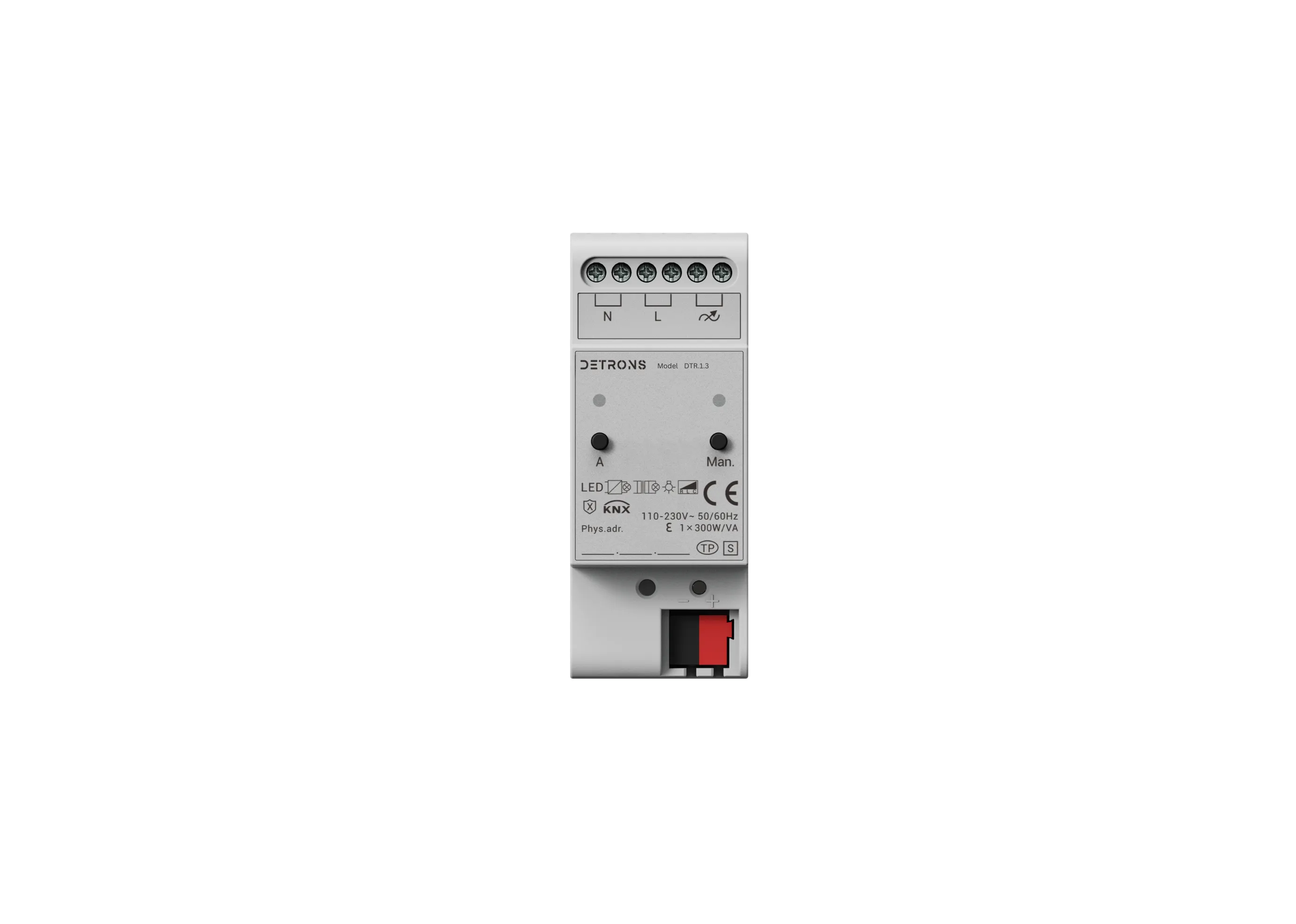 KNX Universal Dimming Actuator, 1/2/4 fold, (KNX Secure)