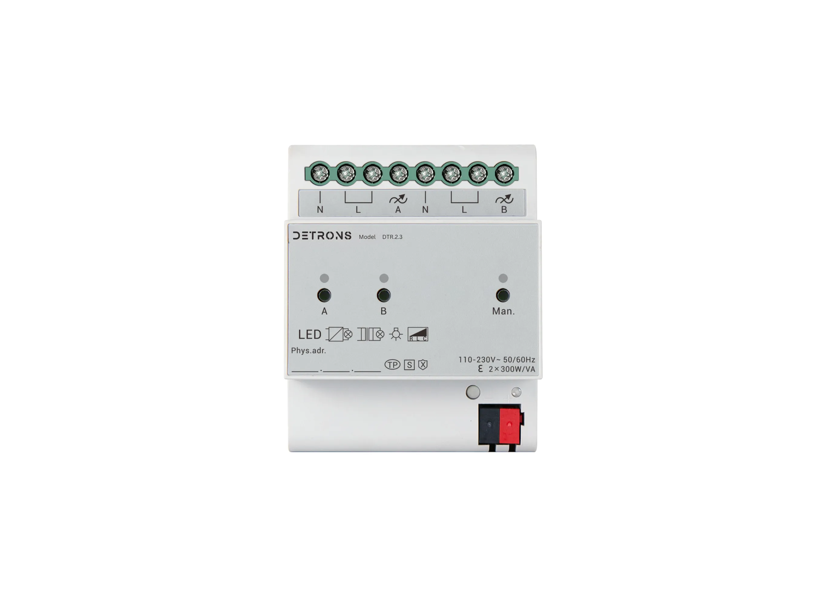 KNX Universal Dimming Actuator, 1/2/4 fold, (KNX Secure)
