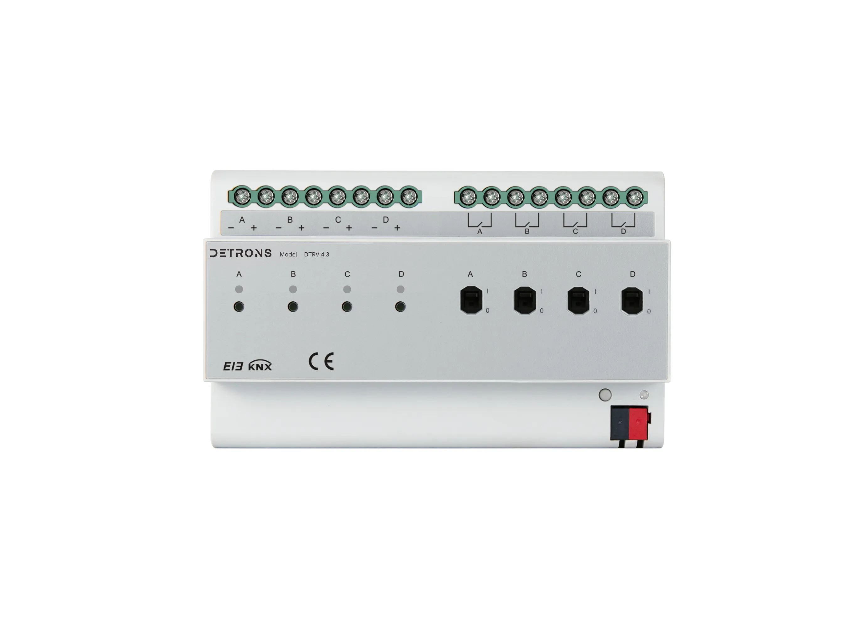 KNX 1-10V Dimming Actuator 4-Fold, 16A (Normal / Secure)