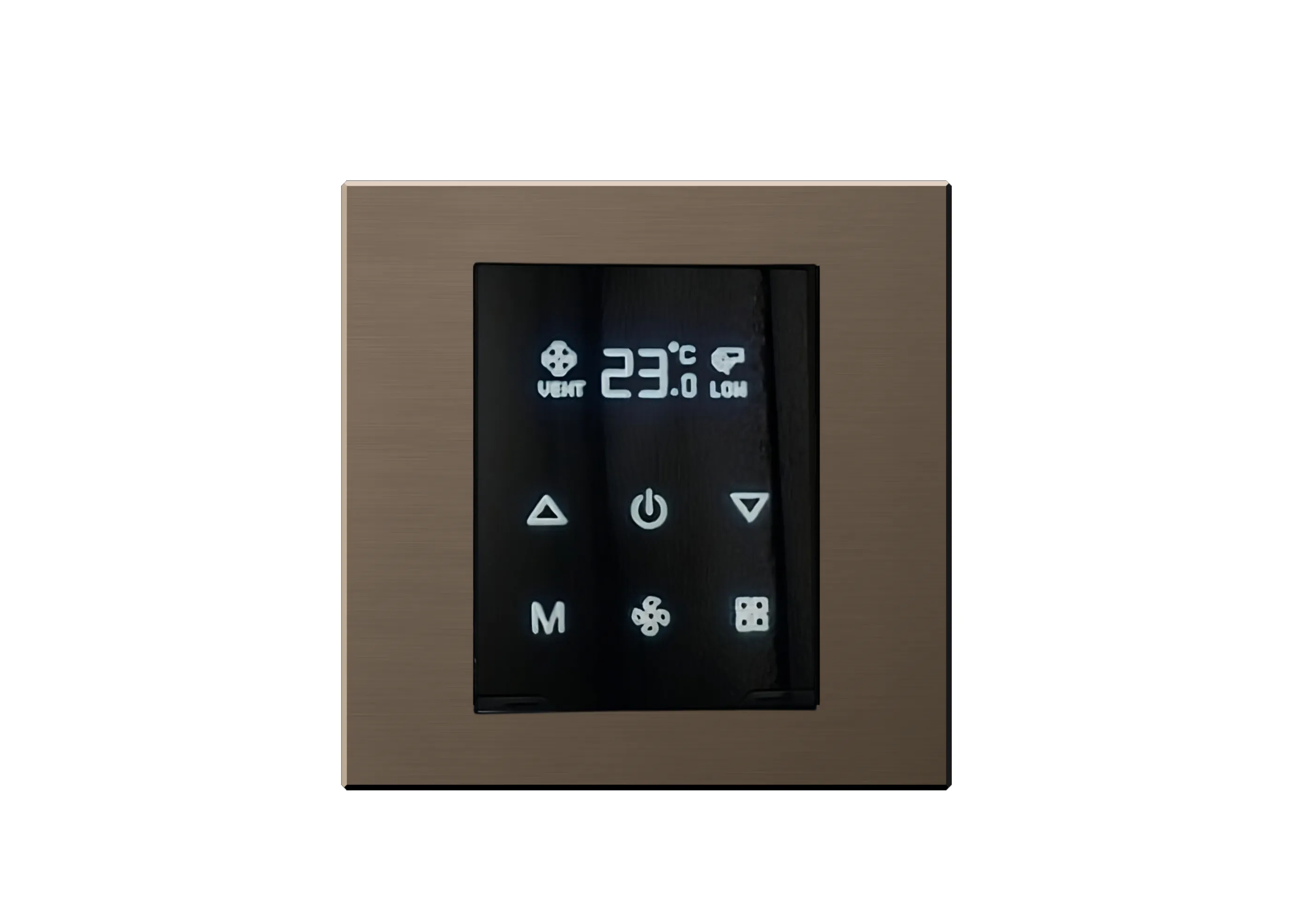 Titan - 1.54 Six-touch key air conditioner smart panel (KNX interface base)