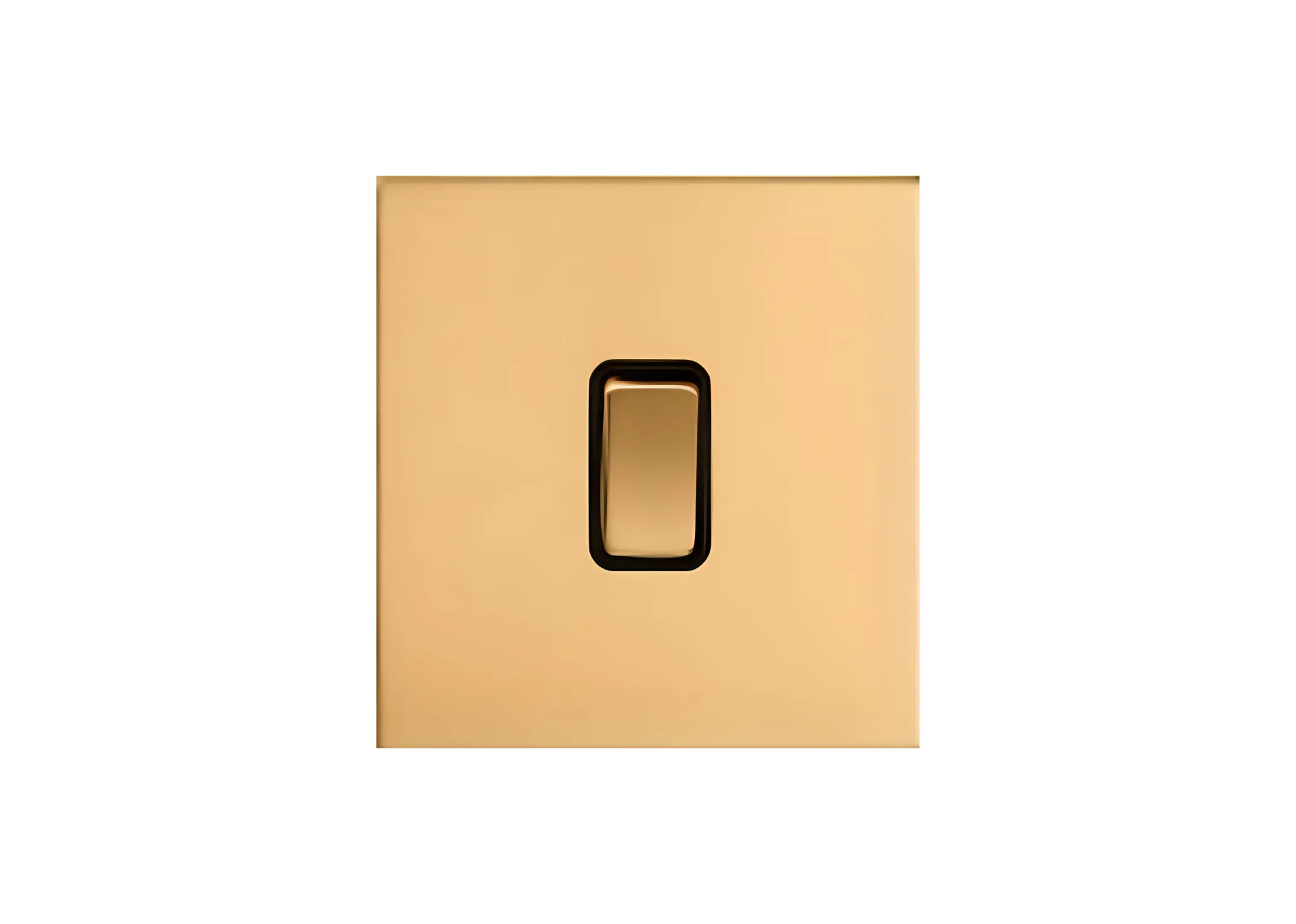 1 gang 2 way switch(86), 250V, High-end Metal panel/Copper toggle