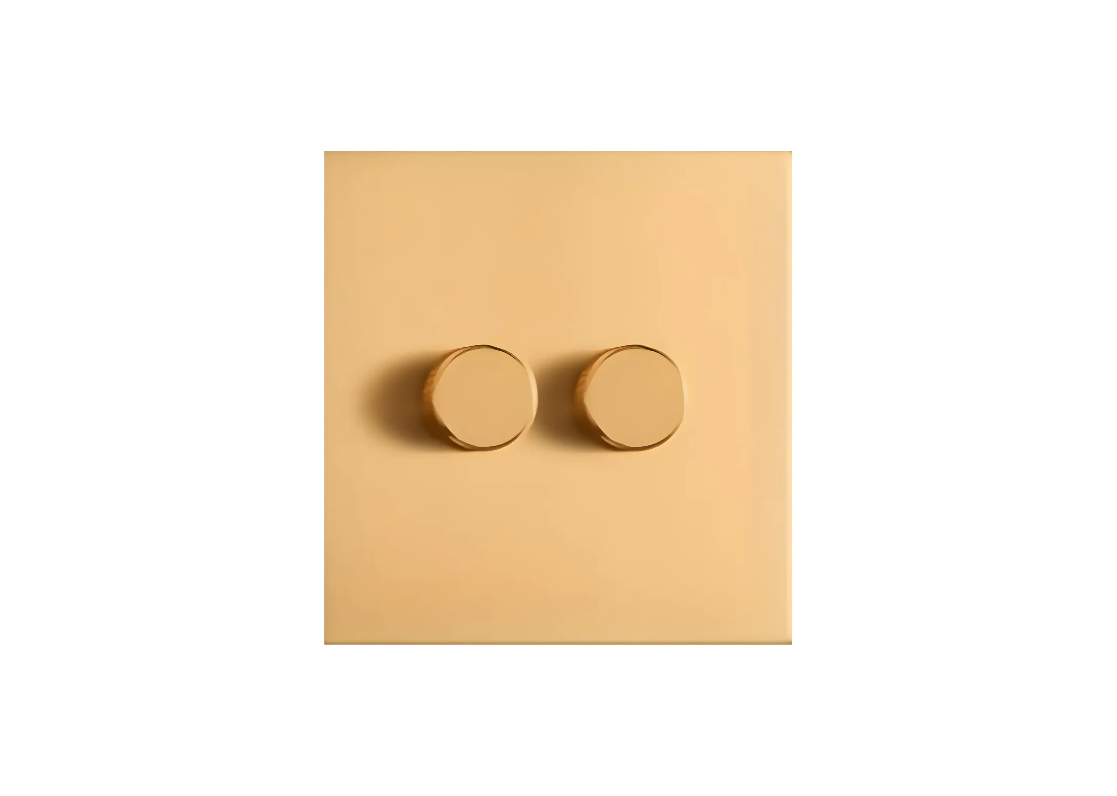 Double Fan speed controller/Light dimmer(86), High-end Metal panel/Copper Knob