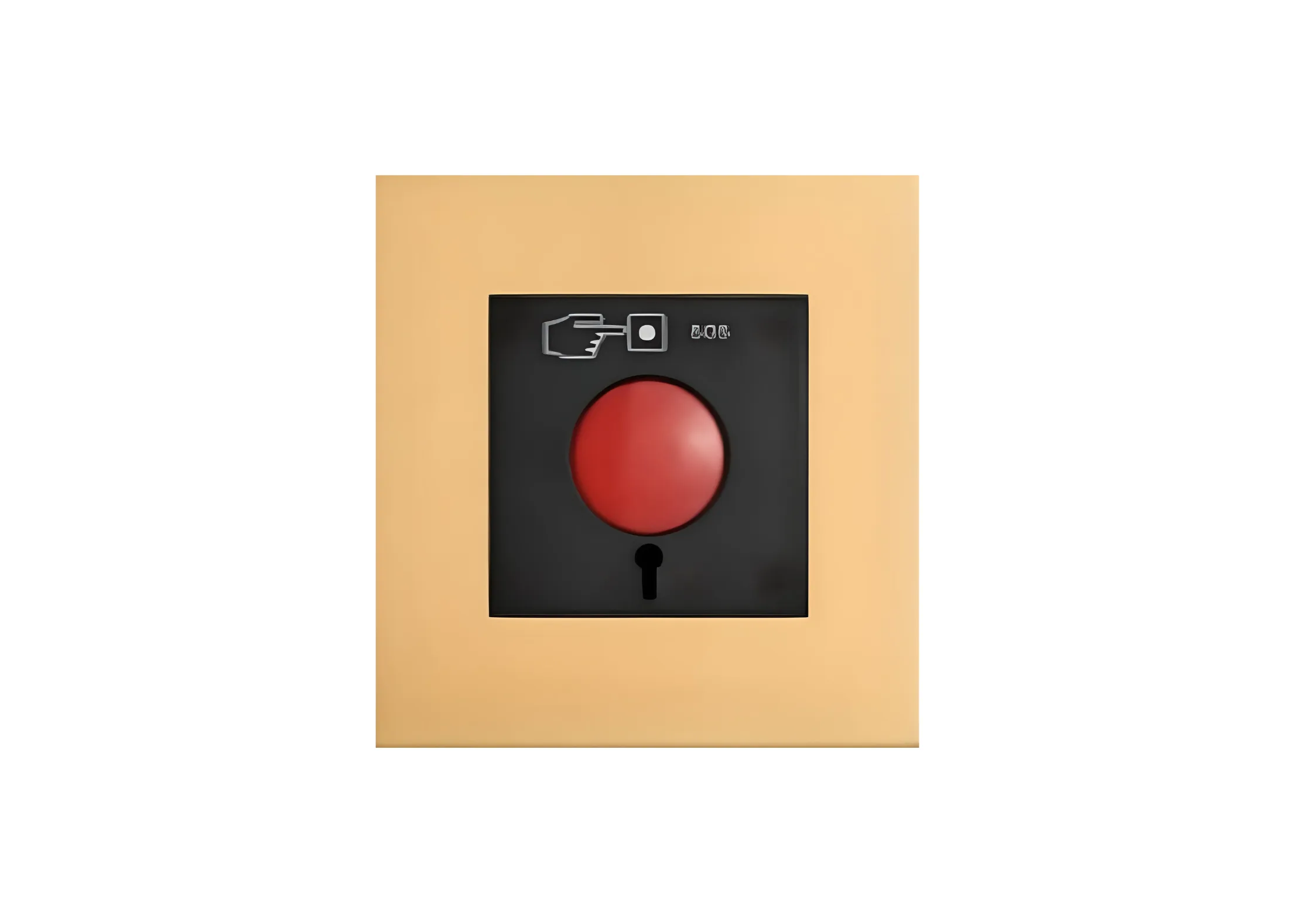 Emergency switch (86), High-end Metal panel