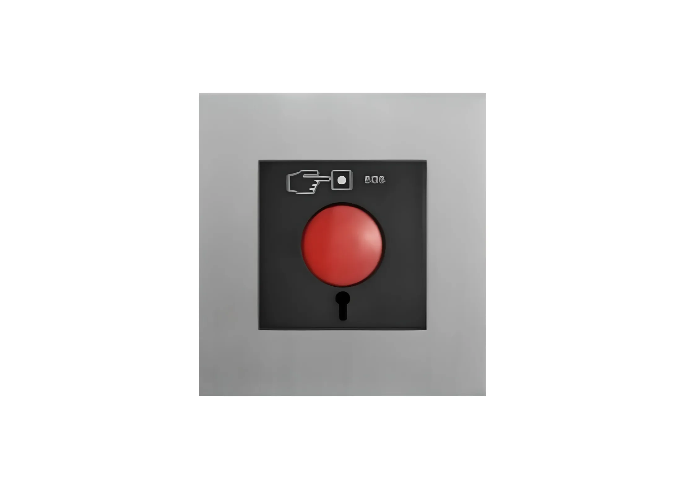 Emergency switch (86), High-end Metal panel