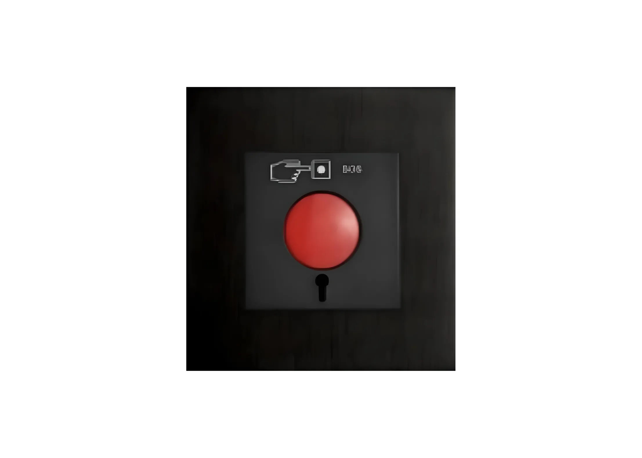 Emergency switch (86), High-end Metal panel